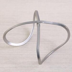 Silver Cuff Bracelet | Infinity